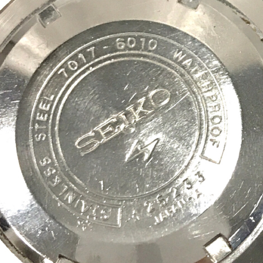 セイコー 5 スポーツ スピードタイマー 7017-6010 自動巻 デイデイト 腕時計 フェイスのみ メンズ SEIKO_画像5