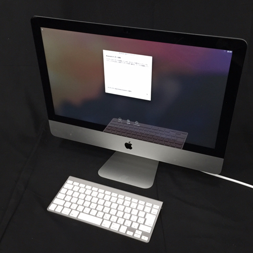 1円 Apple iMac A1418 ME086J/A 21.5インチ ノートPC Core i5 2.7GHz 8GB 1TB Yosemite 10.10.5_画像1