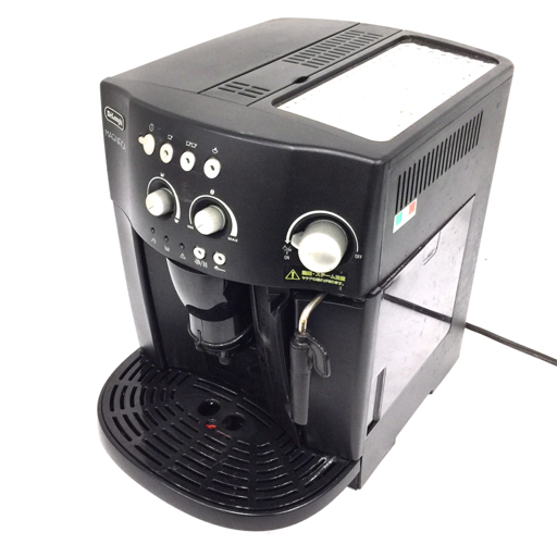 DeLonghi ESAM1000SJ コーヒーメーカー 全自動コーヒーマシン マグニフィカ 通電確認済み QZ044-1_画像1