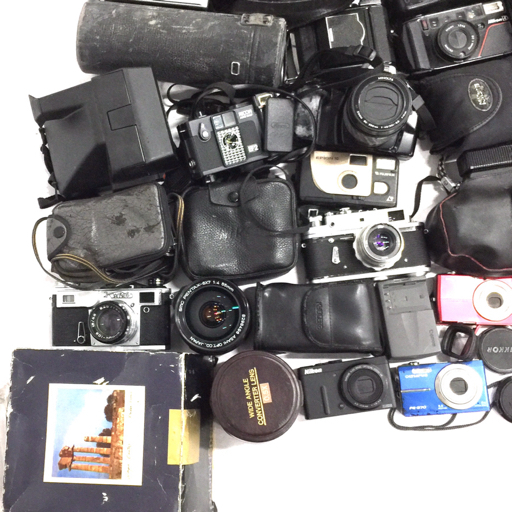 1円 MINOLTA HI-MATIC E Nikon COOLPIX A900 含む フィルム デジタル カメラ まとめセット_画像6