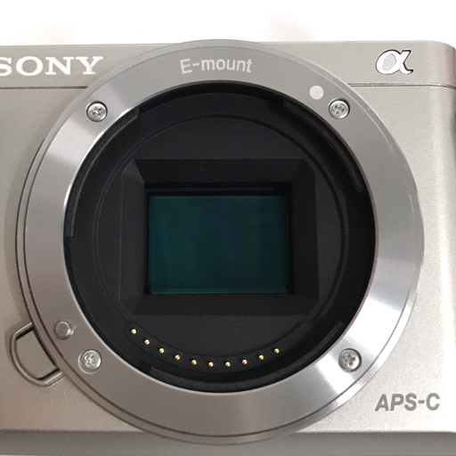 1円 SONY a6000 ILCE-6000 E 3.5-5.6/PZ 16-50 OSS E 4.5-6.3/55-210 OSS ミラーレス一眼 カメラ レンズ L062144_画像3