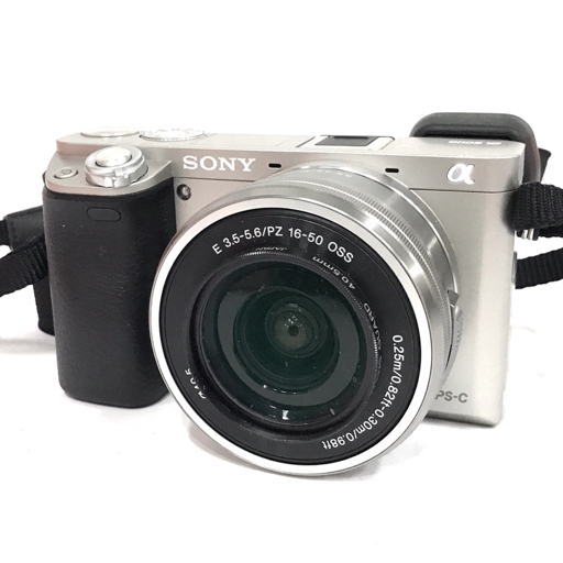 1円 SONY a6000 ILCE-6000 E 3.5-5.6/PZ 16-50 OSS E 4.5-6.3/55-210 OSS ミラーレス一眼 カメラ レンズ L062144