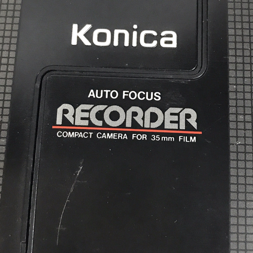 1円 KONICA AUTO FOCUS RECORDER 35mm F4 コンパクトフィルムカメラ_画像7