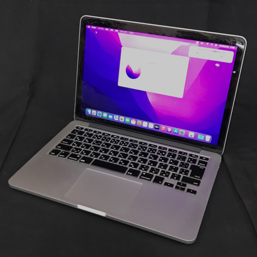 1円 Apple MacBook Pro 13インチ A1502 MF804J/A Intel Core i5 2.7GHz メモリ/8GB SSD/256GB ノートパソコン PC_画像1