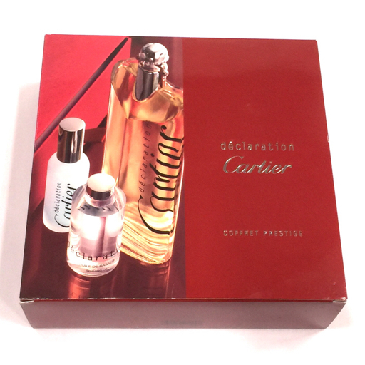 1円 カルティエ declaration Cartier COFFRET PRESTIGE 香水 コスメセット 保存箱付き 未使用品_画像6