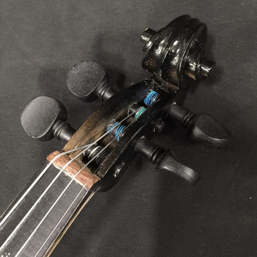 フラットマンドリン 電子バイオリン 弦楽器 出音確認済み ケース付き 2点セットの画像8