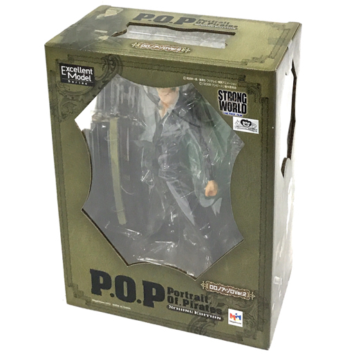 P.O.P エクセレントモデルシリーズ ストロングワールド ロロノア・ゾロ Ver. 未開封 フィギュア 保存箱付きの画像1