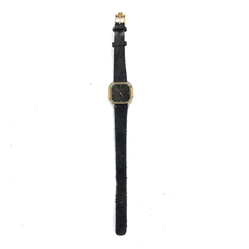 オメガ デビル クォーツ 腕時計 レディース ブラック文字盤 未稼働品 純正尾錠 1387 ファッション小物 OMEGA_画像2