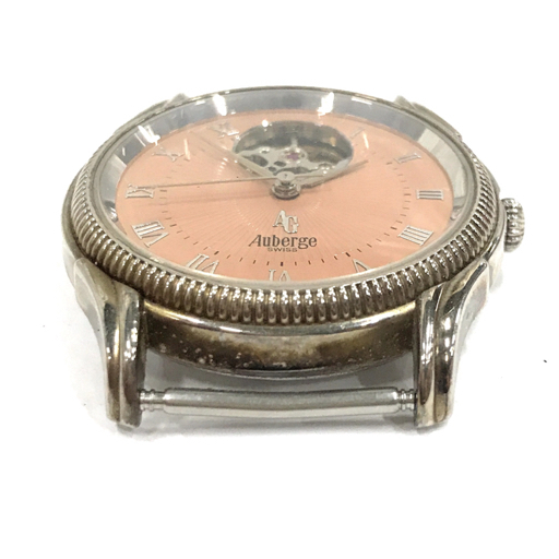 オーベルジュ 自動巻 オートマチック 腕時計 フェイスのみ 裏スケルトン 稼働品 小物 雑貨 Aubergeの画像7