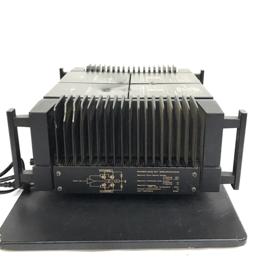 1円 HITACHI Lo-D HMA-9500MKII ステレオパワーアンプ 通電確認済み オーディオ機器_画像5