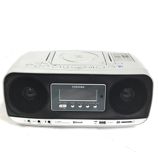 1円 TOSHIBA TY-CWX81 SD/USB/CDラジオ 動作確認済み オーディオ機器_画像2