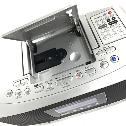 1円 TOSHIBA TY-CWX81 SD/USB/CDラジオ 動作確認済み オーディオ機器_画像4