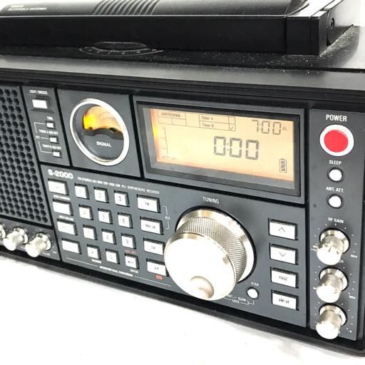 TECSUN S-2000 AM/SM/FM AIR BCLラジオ 短波ラジオ 動作確認済み QD052-4の画像4