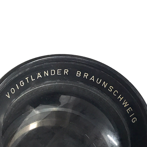 VOIGTLANDER UNIVERSAL-HELIAR 1:4.5 /30cm カメラレンズ 大判カメラ用 マニュアルフォーカス QR052-9