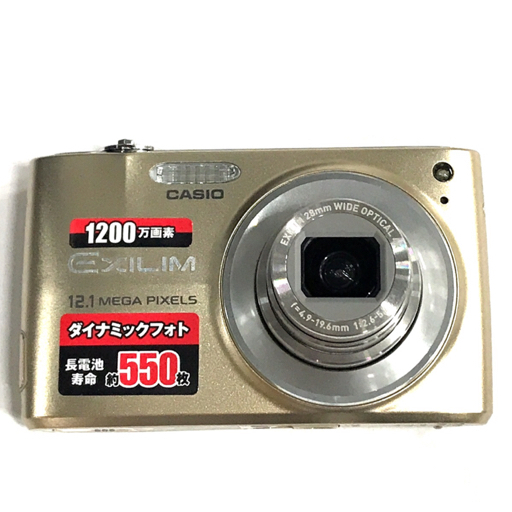 CASIO EXILIM EX-Z400 4.9-19.6mm 1:2.6-5.8 コンパクトデジタルカメラ_画像2