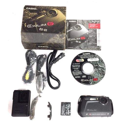 CASIO EXILIM EX-G1 6.66-19.98mm コンパクトデジタルカメラ 元箱付きの画像1