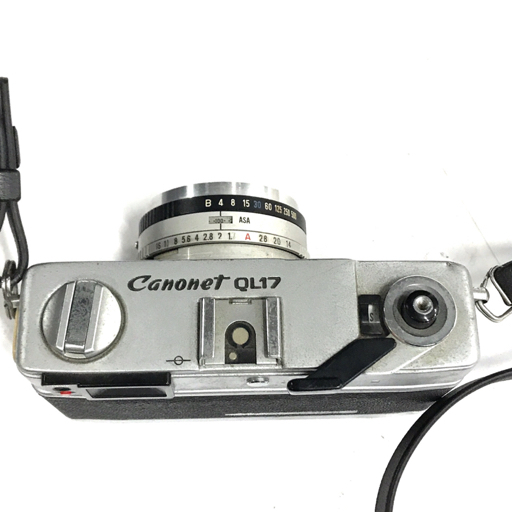 Canon Canonet QL17 G-III QL レンジファインダー フィルムカメラ マニュアルフォーカスの画像6