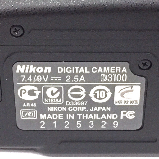 Nikon D3100 デジタル一眼レフ デジタルカメラ ボディ 本体 QR052-7_画像7