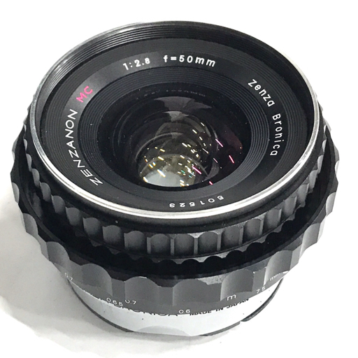 ZENZA BRONICA EC-TL ZENZANON MC 1:2.8 50mm 中判カメラ フィルムカメラ レンズ QR052-56_画像10