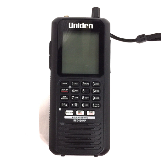 1 jpy Uniden Uniden BCD436HP digital hand-held scanner wireless receiver electrification verification settled 