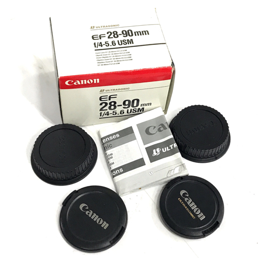 CANON ZOOM LENS EF 28-90mm 1:4-5.6 USM EF 100-300mm 1:4.5-5.6 カメラレンズ 2点セット QR051-384_画像10