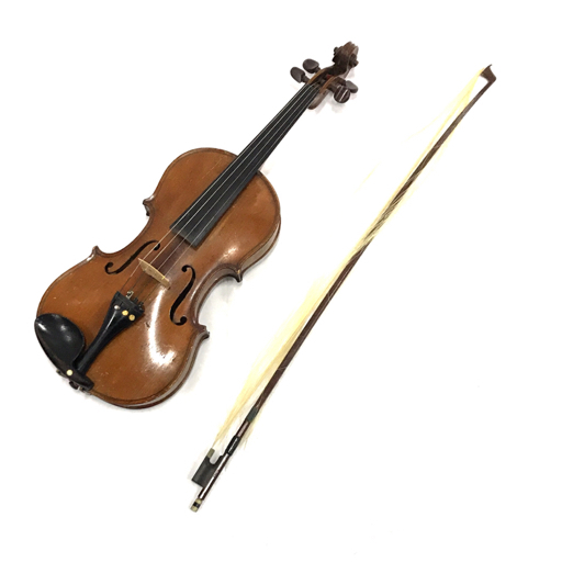 1円 Copy of Antonius Stradivarius 4/4 バイオリン made in Germany ハードケース 弓付き_画像1