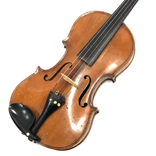 1円 Copy of Antonius Stradivarius 4/4 バイオリン made in Germany ハードケース 弓付き_画像3