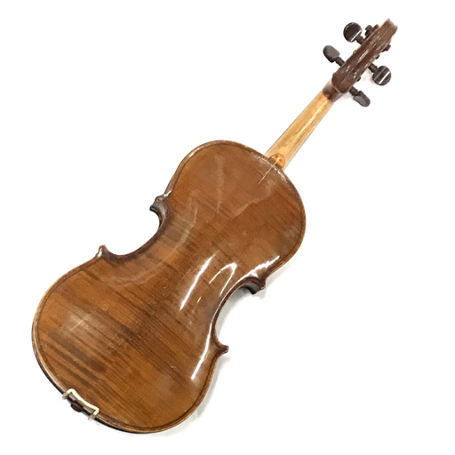 1円 Copy of Antonius Stradivarius 4/4 バイオリン made in Germany ハードケース 弓付き_画像8