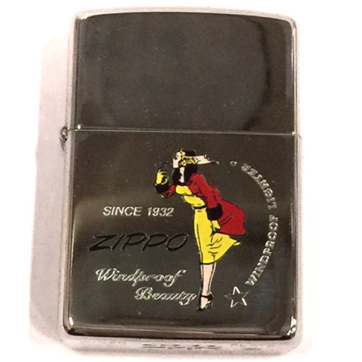 ジッポー ウィンディ オイルライター 保存箱付き 喫煙グッズ 喫煙具 着火× ZIPPO QR052-290_画像1
