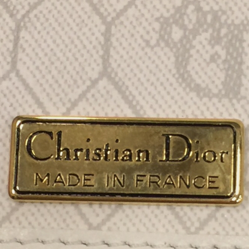 クリスチャンディオール チェーン 2WAY ハンドバッグ ショルダーバッグ ホワイト カバン Christian Dior QR044-361_画像6