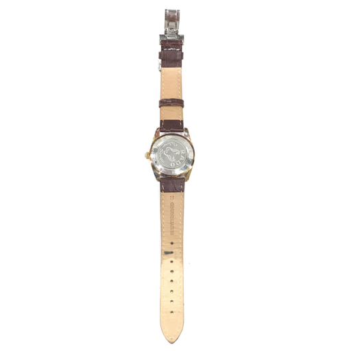ラドー ゴールデンホース デイト 手巻き 機械式 腕時計 シルバーカラー文字盤 社外ベルト RADO QR052-268_画像3