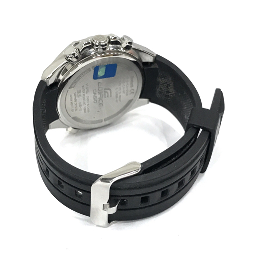  Casio Edifice smart phone link quartz hole teji wristwatch ECB-10 men's operation goods accessory equipped QR052-166