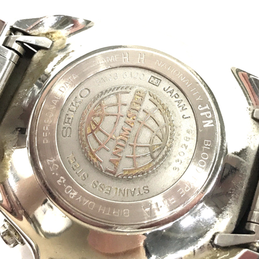 セイコー ランドマスター オートクォーツ キネティック デイデイト 腕時計 5M23-6A20 メンズ SEIKO QR052-278_画像6
