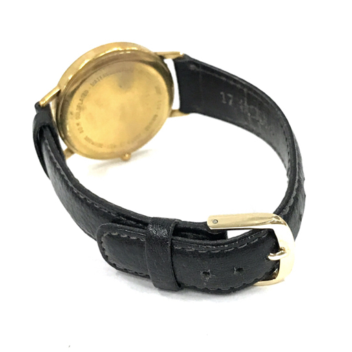 ジョージジェンセン クォーツ 腕時計 351 メンズ ラウンドフェイス 稼働品 社外ベルト ファッション小物の画像7