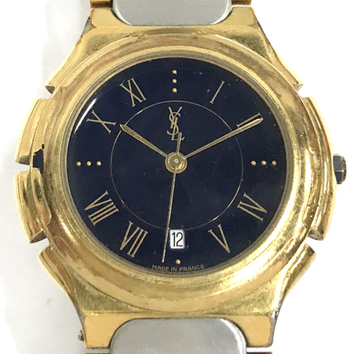 イヴサンローラン クォーツ 腕時計 ボーイズサイズ レディース 未稼働品 ファッション小物 計3点 セット_画像2