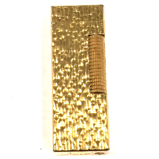 ダンヒル ローラー式 ガスライター 喫煙具 喫煙グッズ ゴールドカラー メンズ ブランド小物 DUNHILL QK052-2の画像1