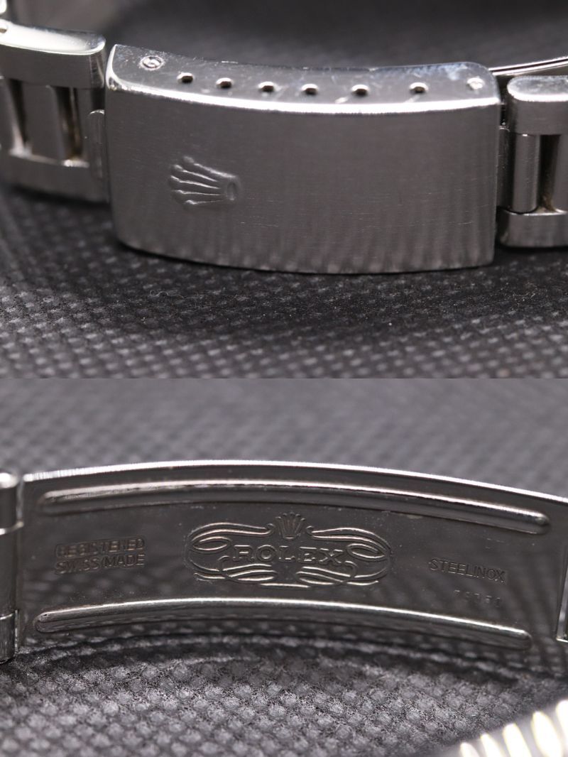 ロレックス エアキング プレシジョン 自動巻 腕時計 14010M メンズ Y番 SSブレス シルバーカラー 稼働品 ROLEXの画像9