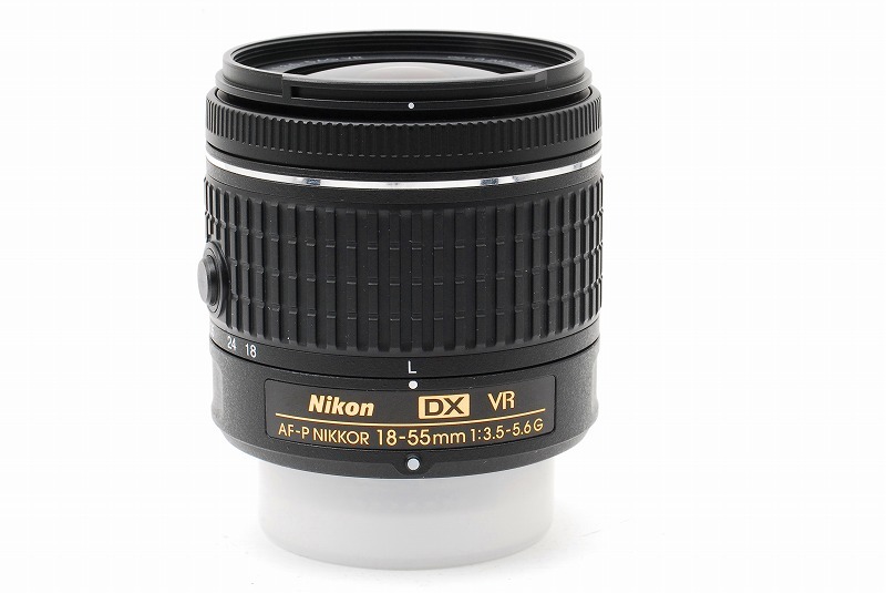 Nikon AF-P DX Nikkor 18-55mm F3.5-5.6 G VR カメラレンズ Fマウント オートフォーカスの画像1