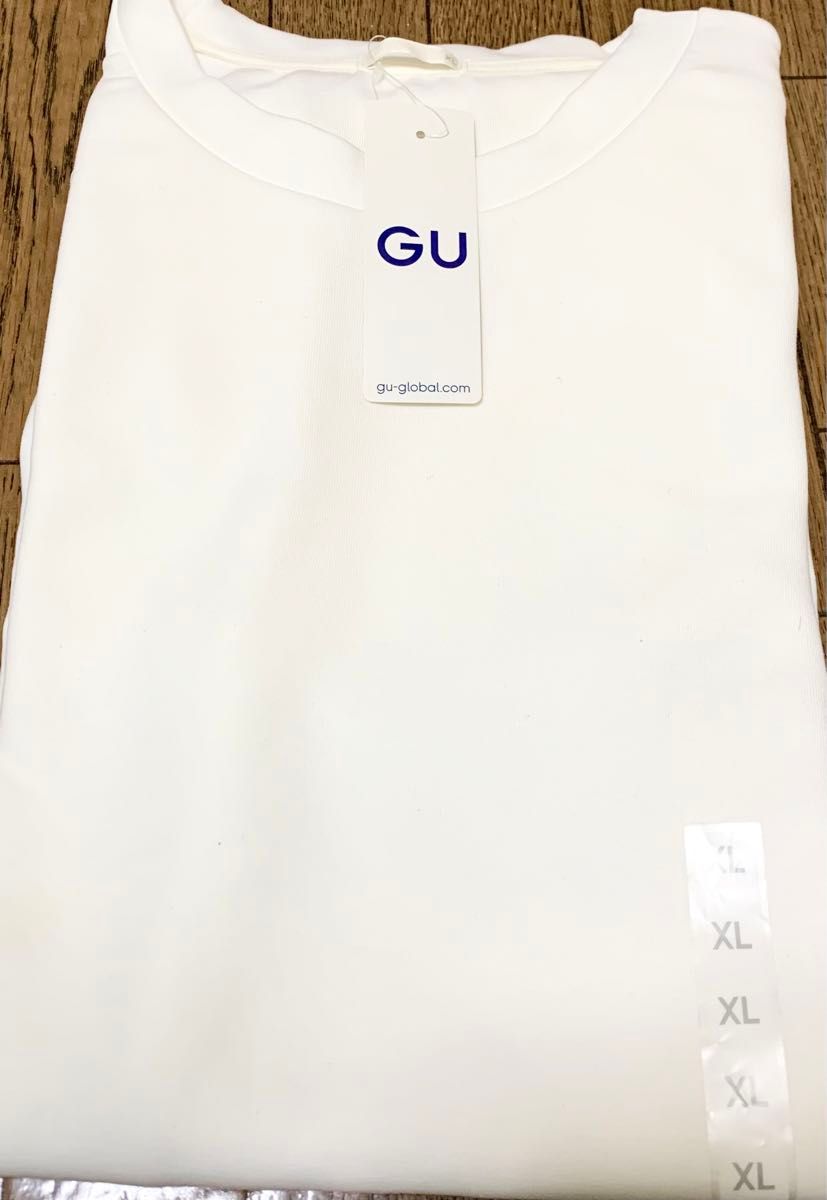 GU ドライダブルフェイスビッグプルオーバー　　5分袖　XL