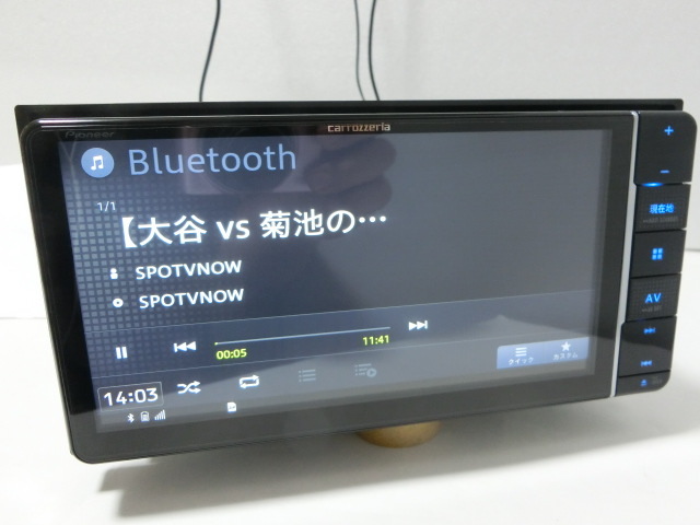 AVIC-RW811-D フルセグ/Bluetooth/CD/DVD/SD/HDMI等 carrozzeria 送料無料_画像9