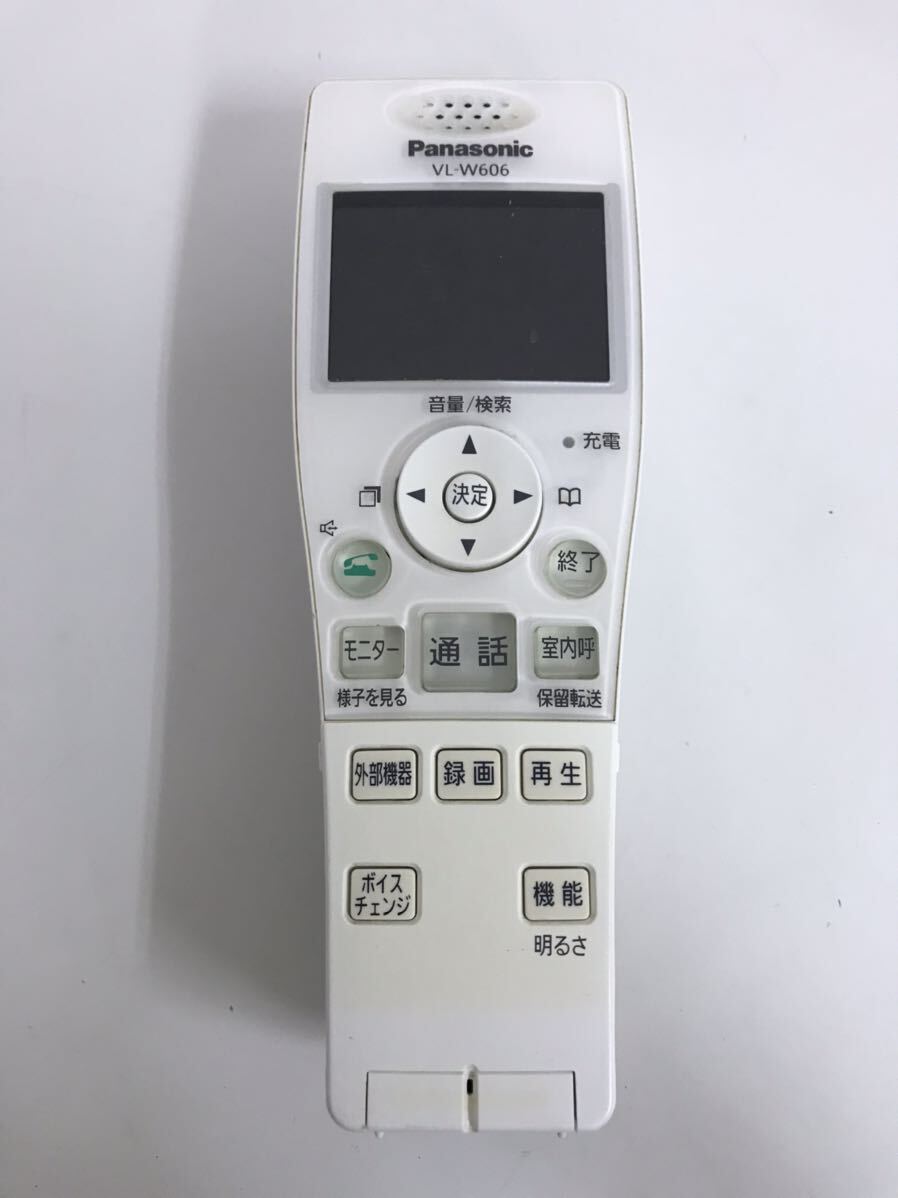 Panasonic Panasonic интерком беспроводной монитор беспроводная телефонная трубка VL-W606 утиль 