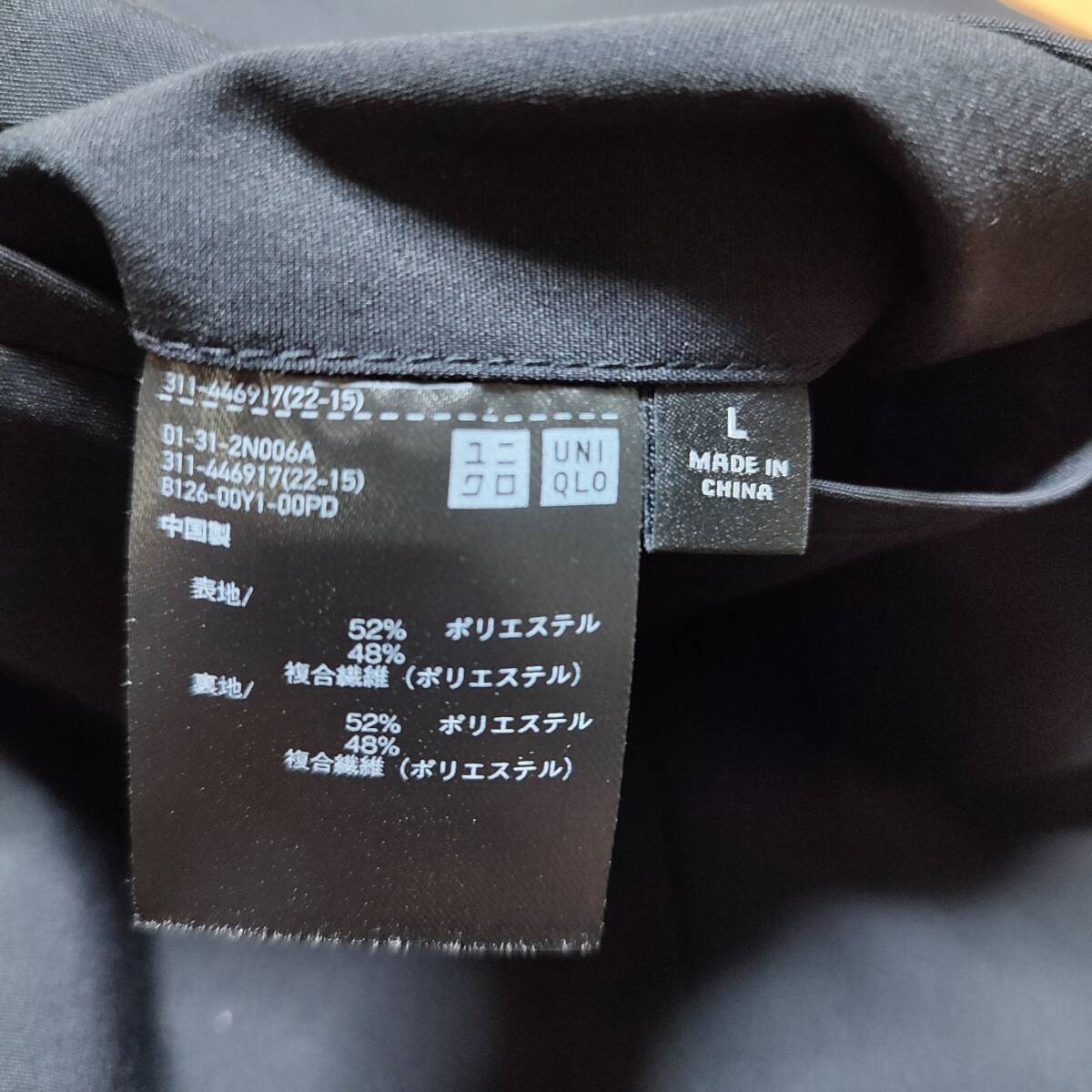 ユニクロ×セオリー UNIQLO×Theory 感動ジャケット セットアップ可能 ブラック Ｌ 商品番号446917の画像10