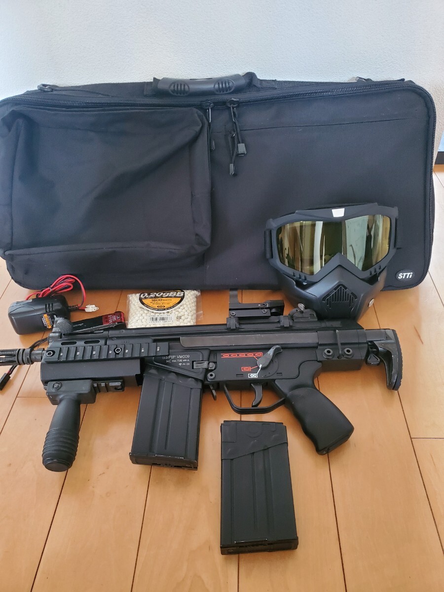 東京マルイ　ハイサイクル　電動ガン　H&K G3 SAS HC　フルセット_画像1