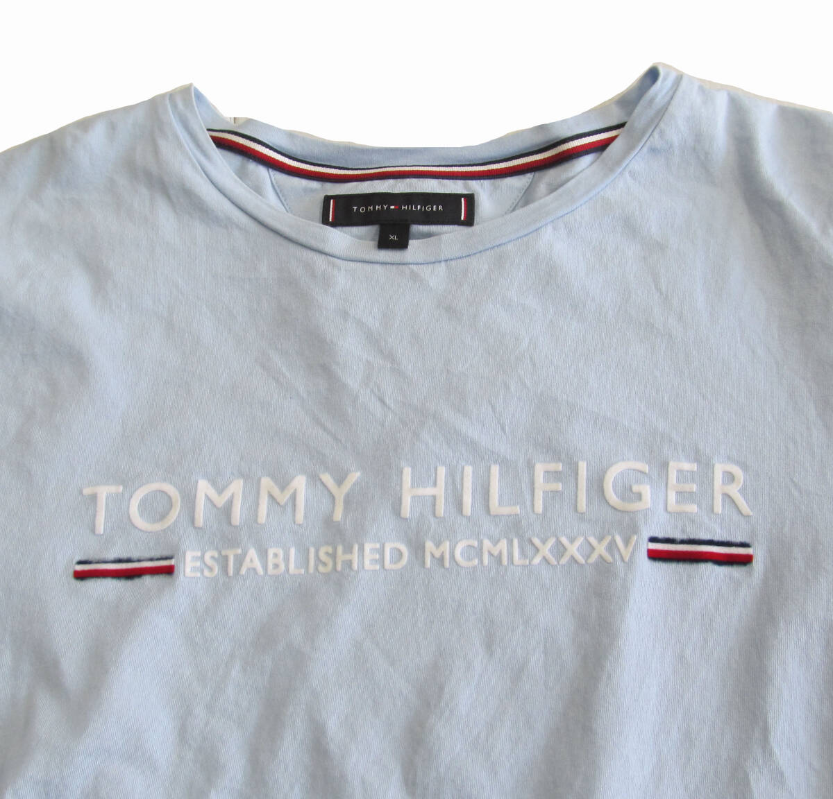 トミーヒルフィガー 半袖 Tシャツ XL d86の画像3