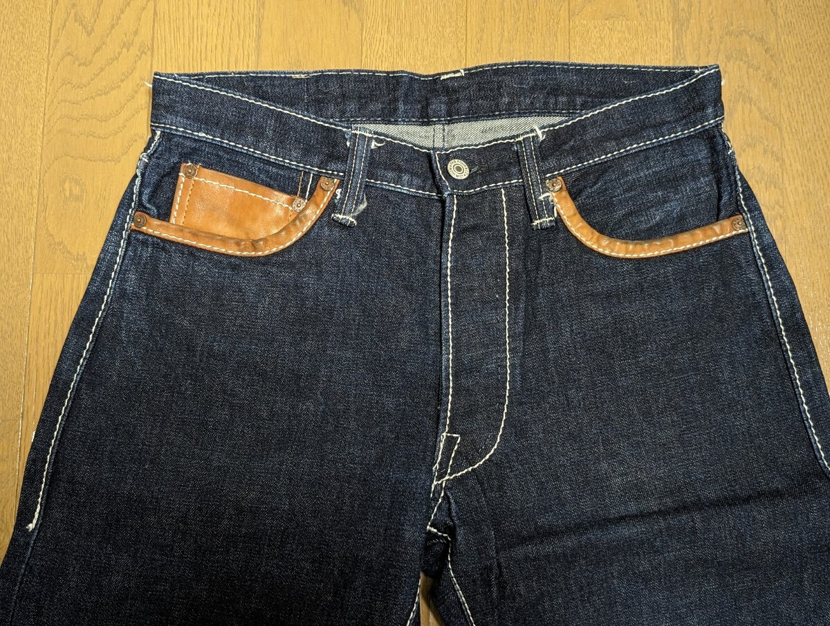 スカルジーンズ アルケミスト skull jeans denim デニム リーバイス 濃紺 ビンテージ warehouse fullcount ヴィンテージ 日本製_画像2