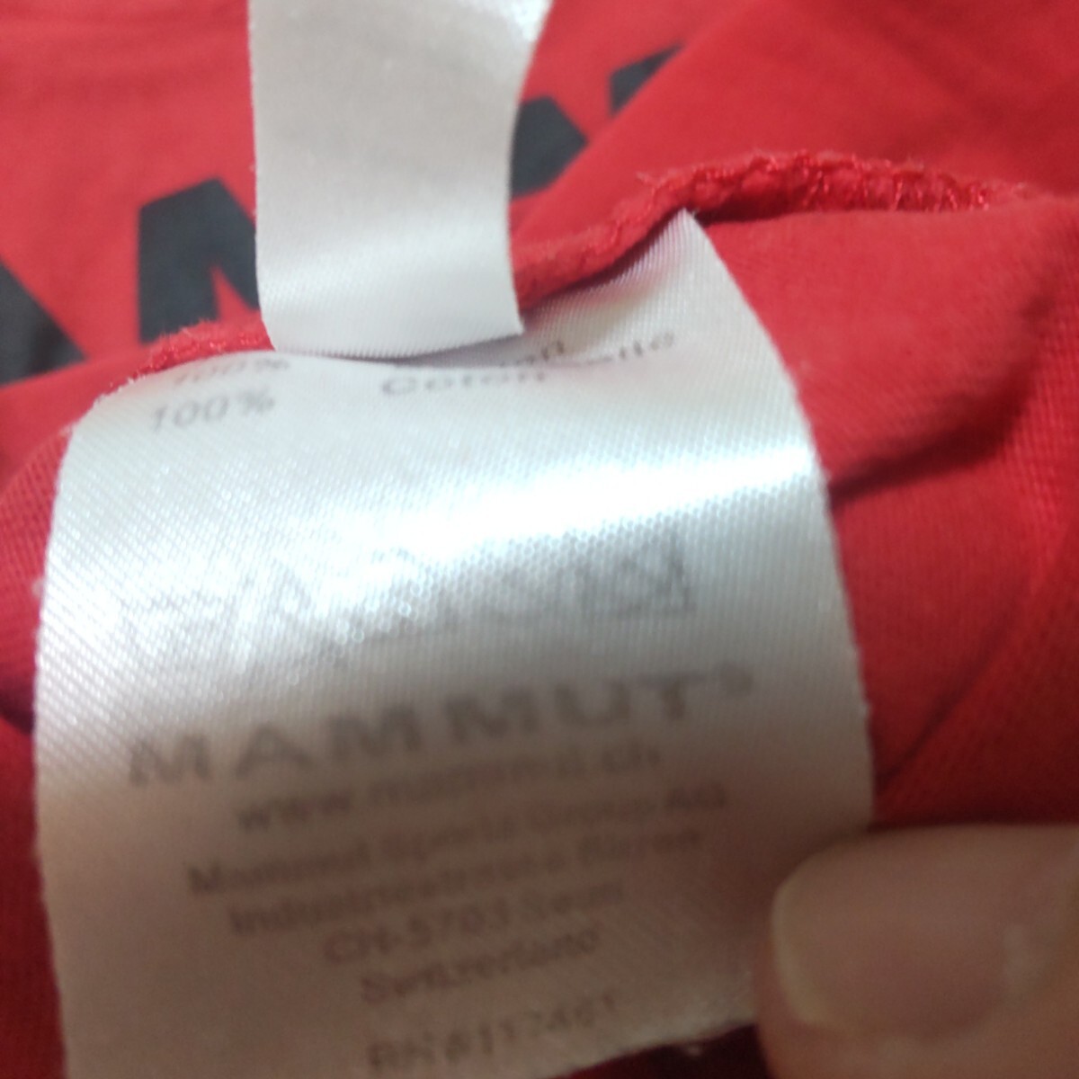 送料無料 マムート MAMMUT 半袖シャツ Tシャツの画像8