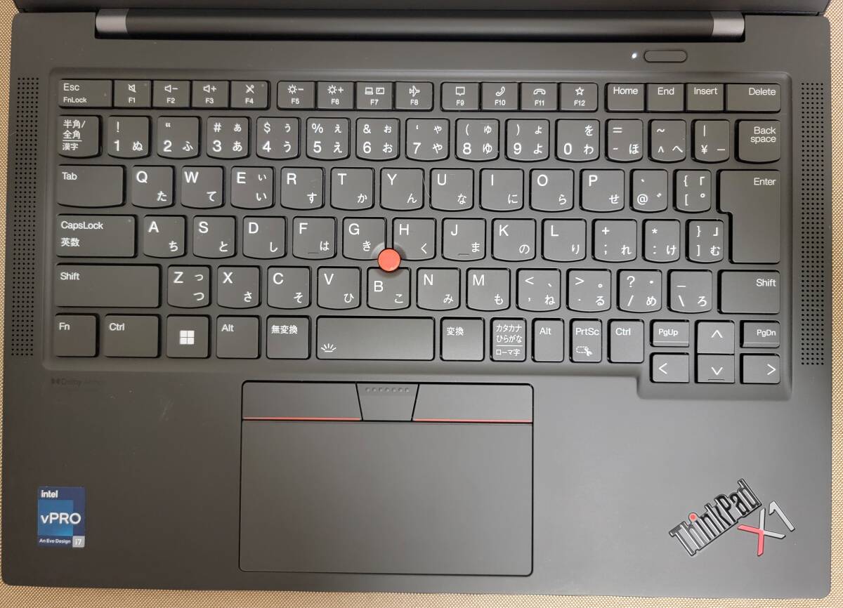 ThinkPad X1 Carbon Gen10 Core i7 1265U 16GBメモリ NVMe 1TB SSD マルチタッチ液晶 LTEモバイル回線 プレミア保証有り_画像2