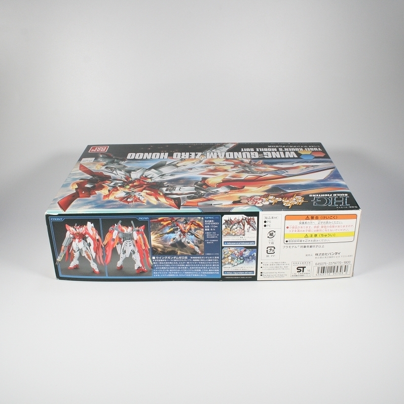 * not yet constructed *HGBF 1/144 Wing Gundam Zero .( Gundam build Fighter z. Try )* beautiful goods *