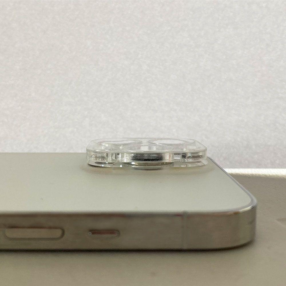 【新品】iPhone 14 /14 Plus レンズカバー シルバーの画像8