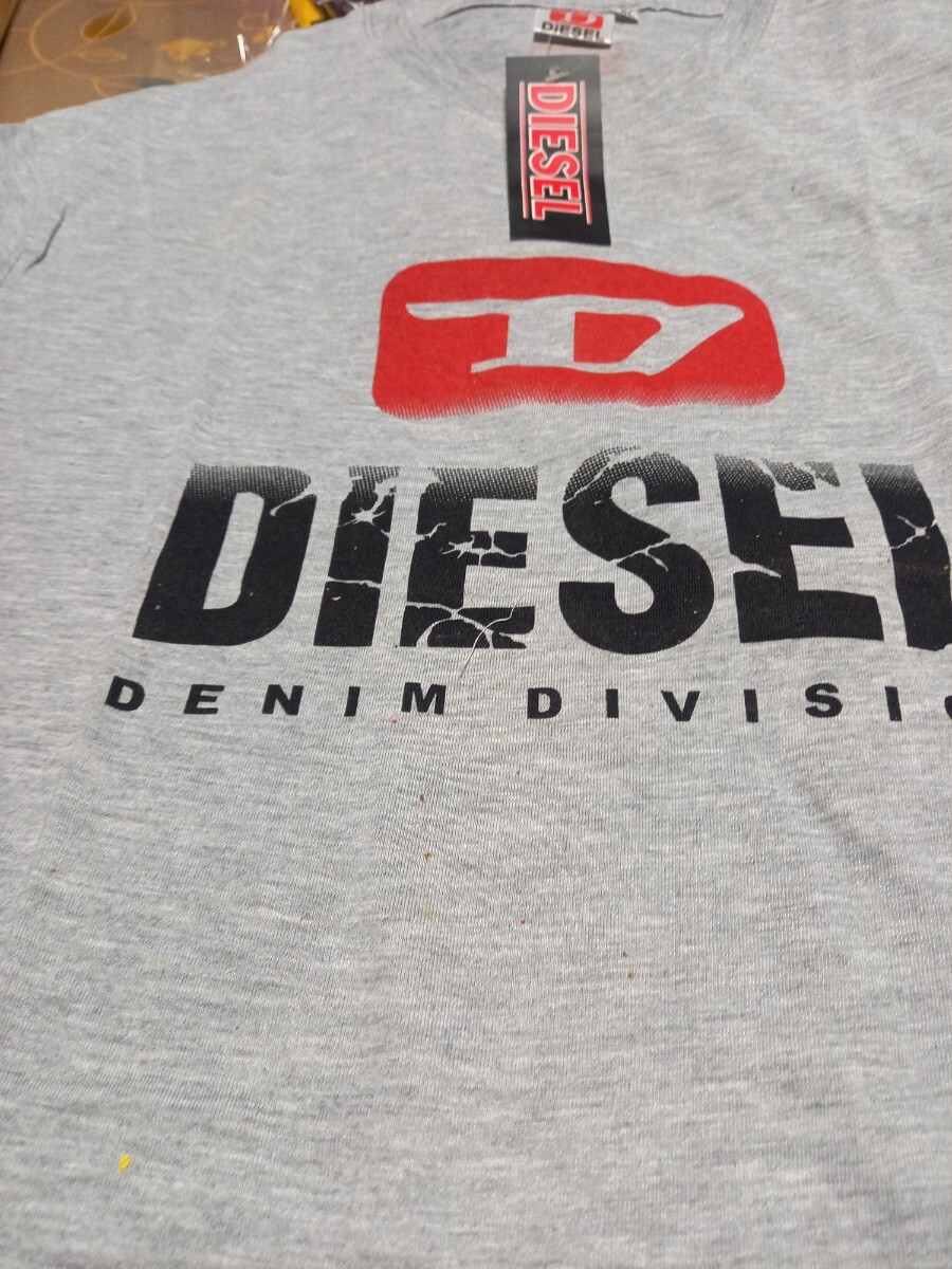 DIESEL グレー Tシャツ XLの画像5